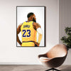 LeBron Numbered