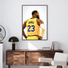 LeBron Numbered