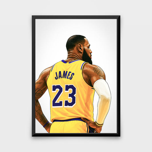 LeBron Numbered