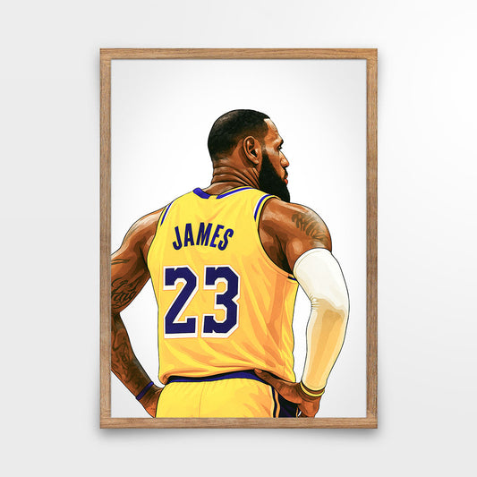 LeBron Numbered