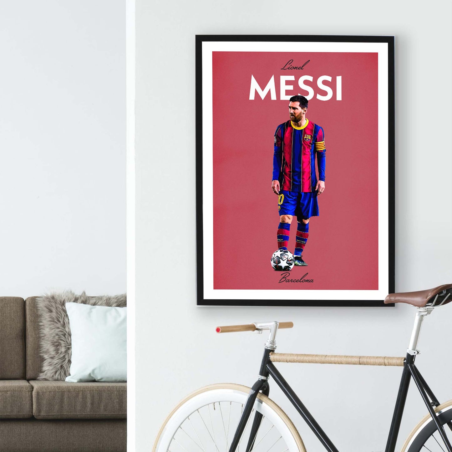Lionel Messi Barcelona Icons