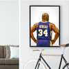 Shaq Numbered