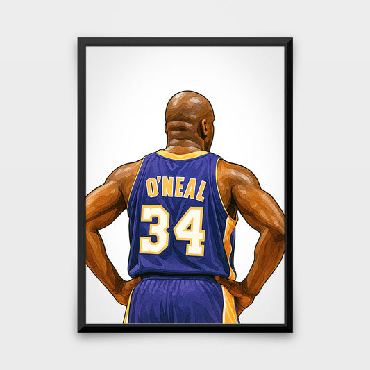 Shaq Numbered