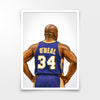 Shaq Numbered