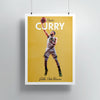 Stephen Curry Icons - A4 White Frame