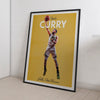 Stephen Curry Icons - A4 White Frame