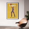 Stephen Curry Icons - A4 White Frame