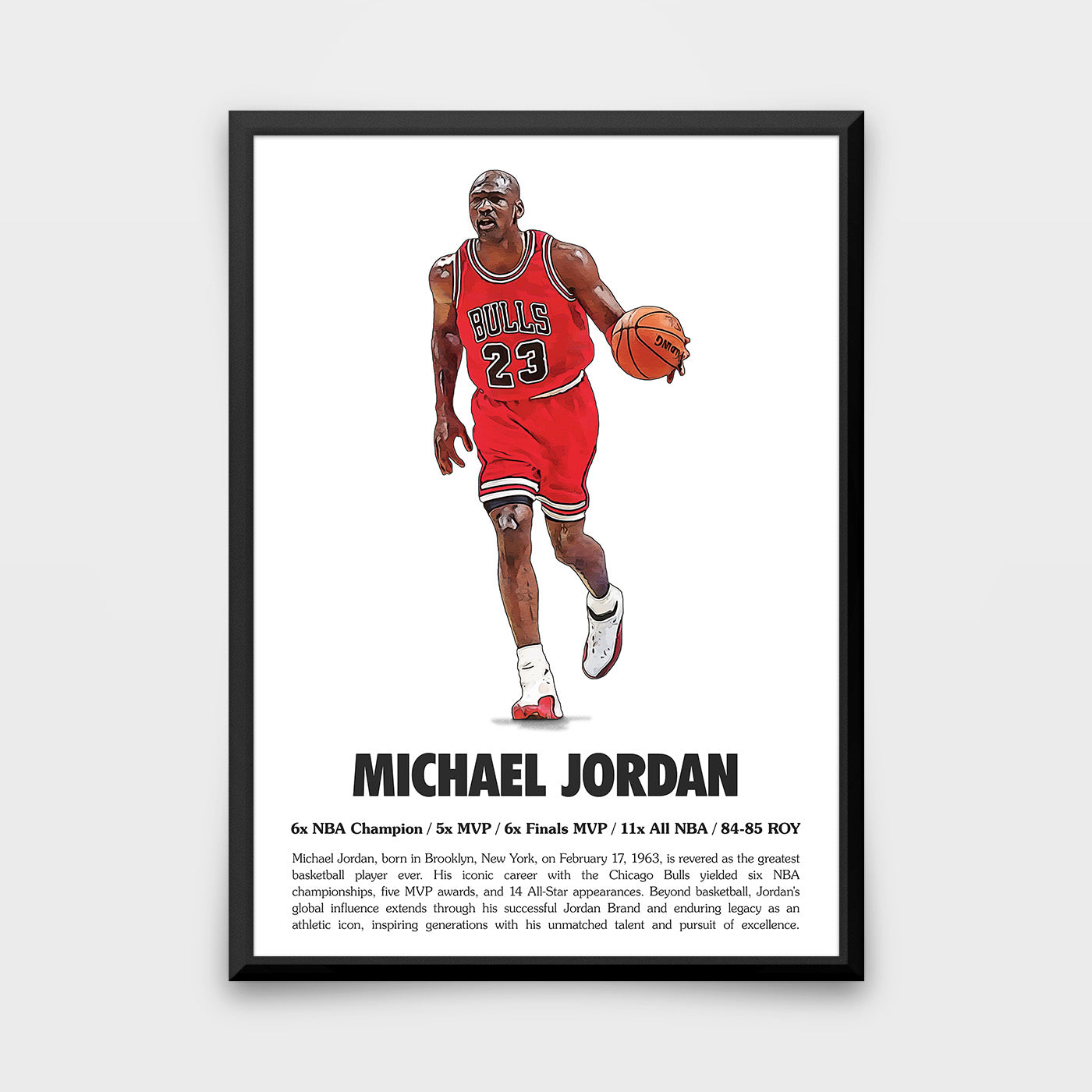 Michael Jordan Vintage Posters Frames