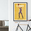 Stephen Curry Icons - A4 White Frame