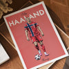 Haaland Norway Icons