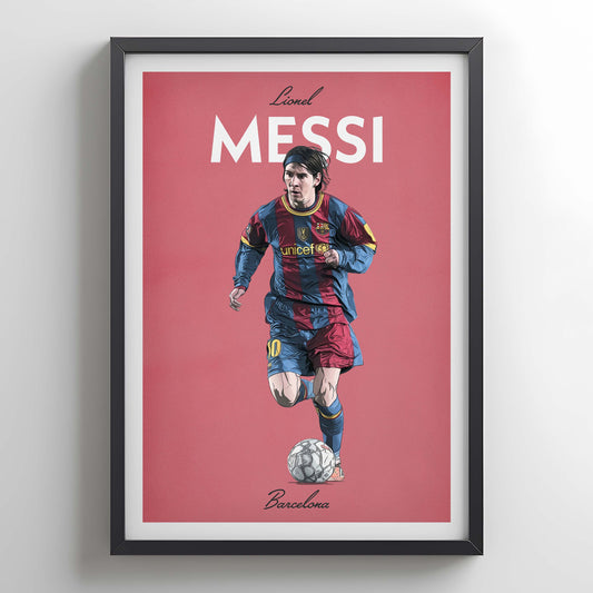 Messi Barca Icons
