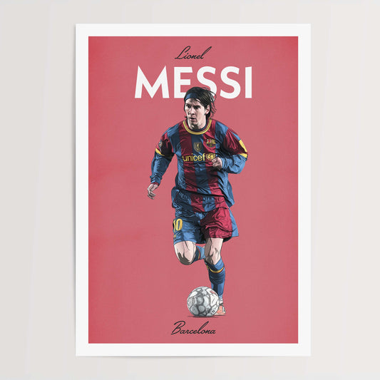 Messi Barca Icons