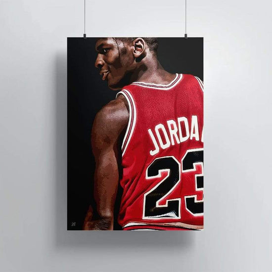 JS Sport Prints A4 / Unframed Print / No White Border Michael Jordan Bulls