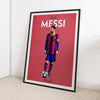 Lionel Messi Barcelona Icons