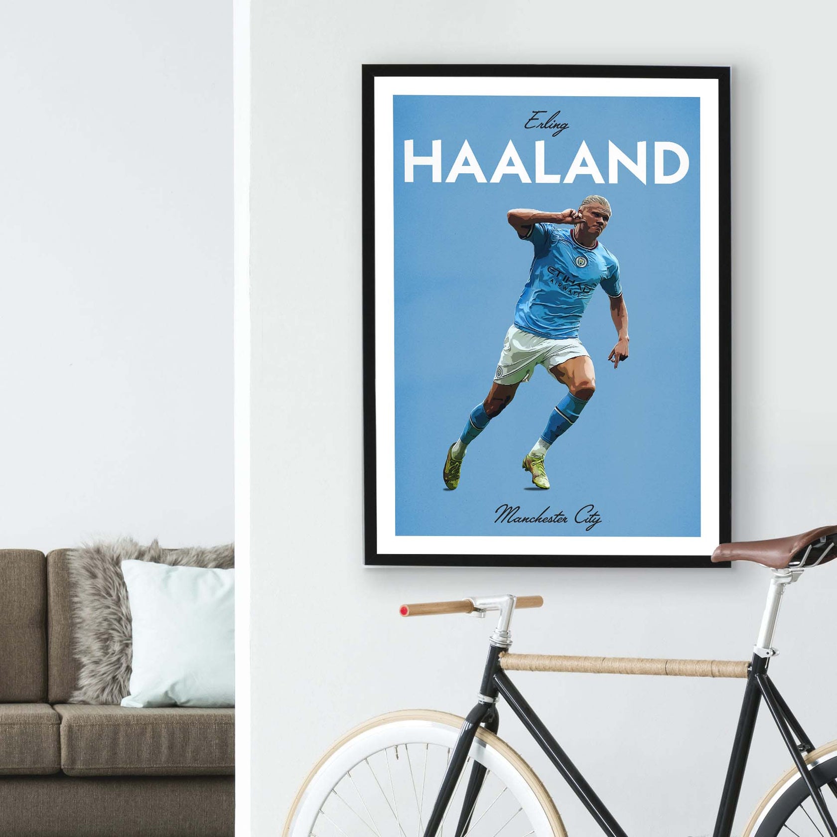 Erling Haaland Icons Posters & Frames – JS Sports Prints & Frames