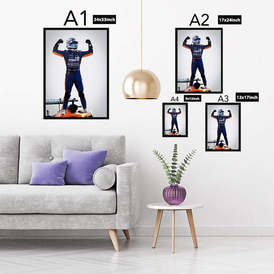 JS Sport Prints Daniel Ricciardo - Mclaren