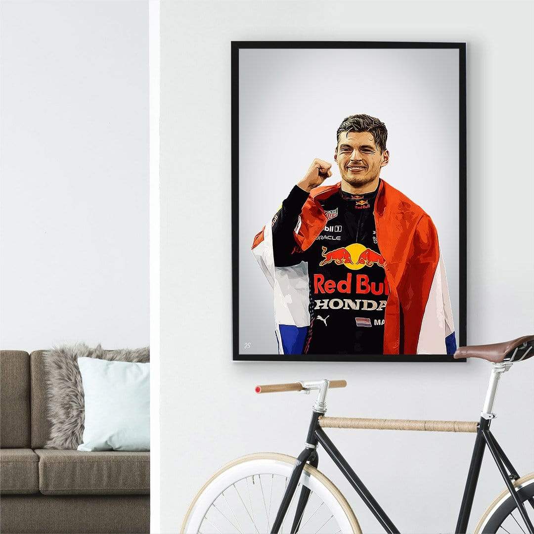 JS Sport Prints Max Verstappen F1 Champion